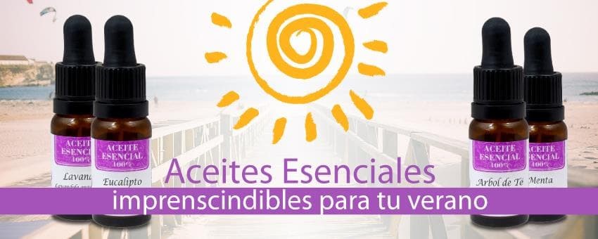 Aceites esenciales que no pueden faltar en verano