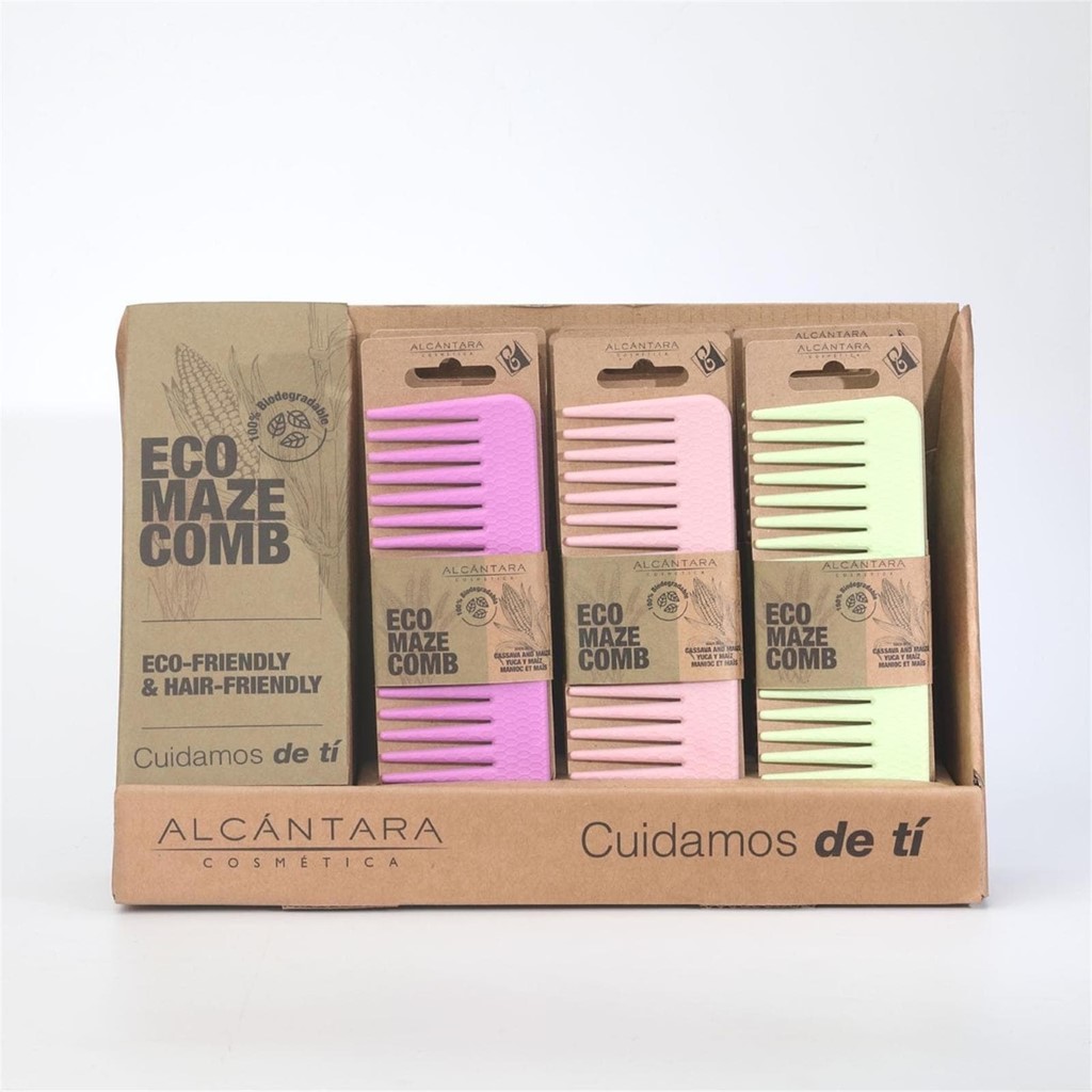 Cepillo del pelo biodegradable 