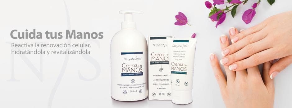 Crema de manos probiótica