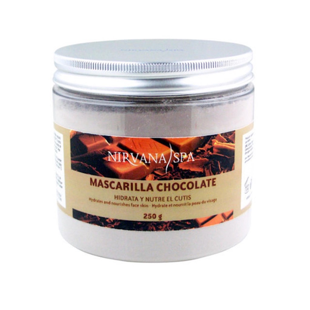 Mascarilla facial de chocolate
