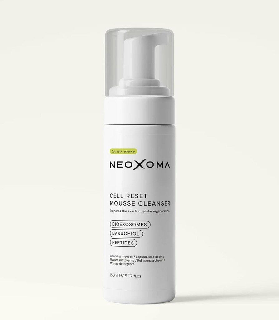 Mousse limpiador con Bioexosomas, Bakuchiol y Péptidos, 150ml. Neoxoma