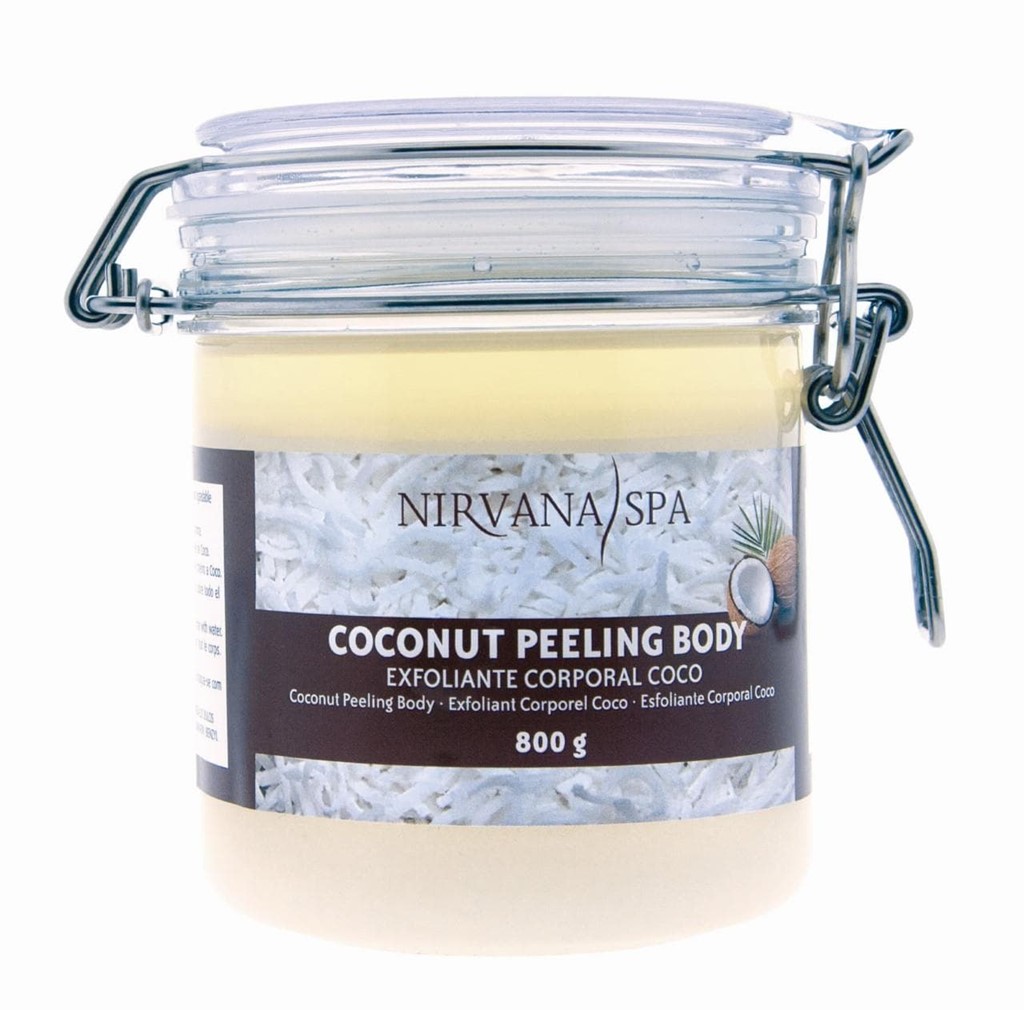 Peeling corporal de coco