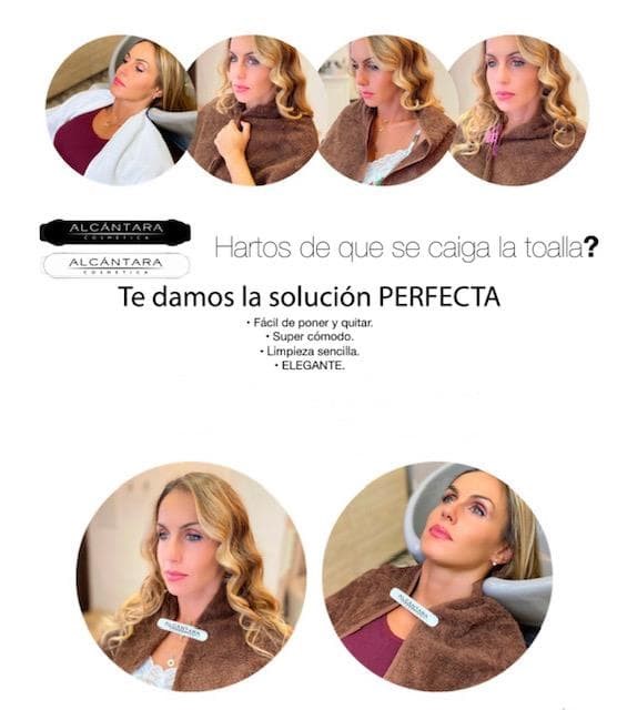Pinzas para toallas peluquería